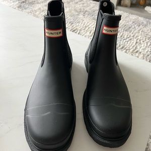 Hunter rain boots